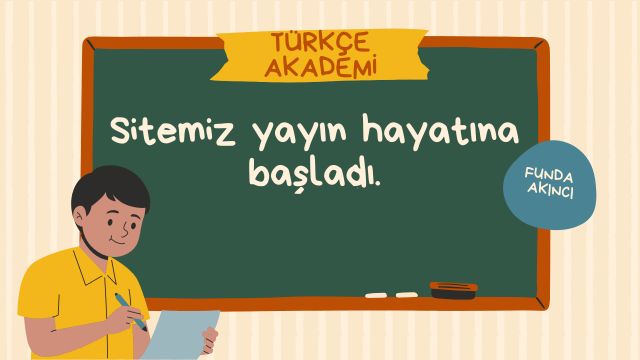 Sitemiz yayına başlamıştır.